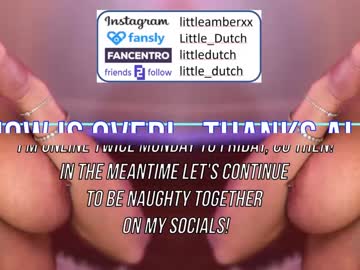 hot cam girl little_dutch image #3754248