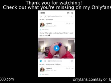 hot cam girl taylor_love_303 image #1595640