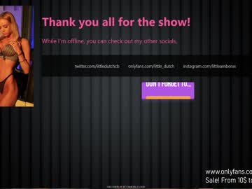 hot cam girl little_dutch image #663442