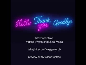 hot cam girl foxy_gamer image #1235720